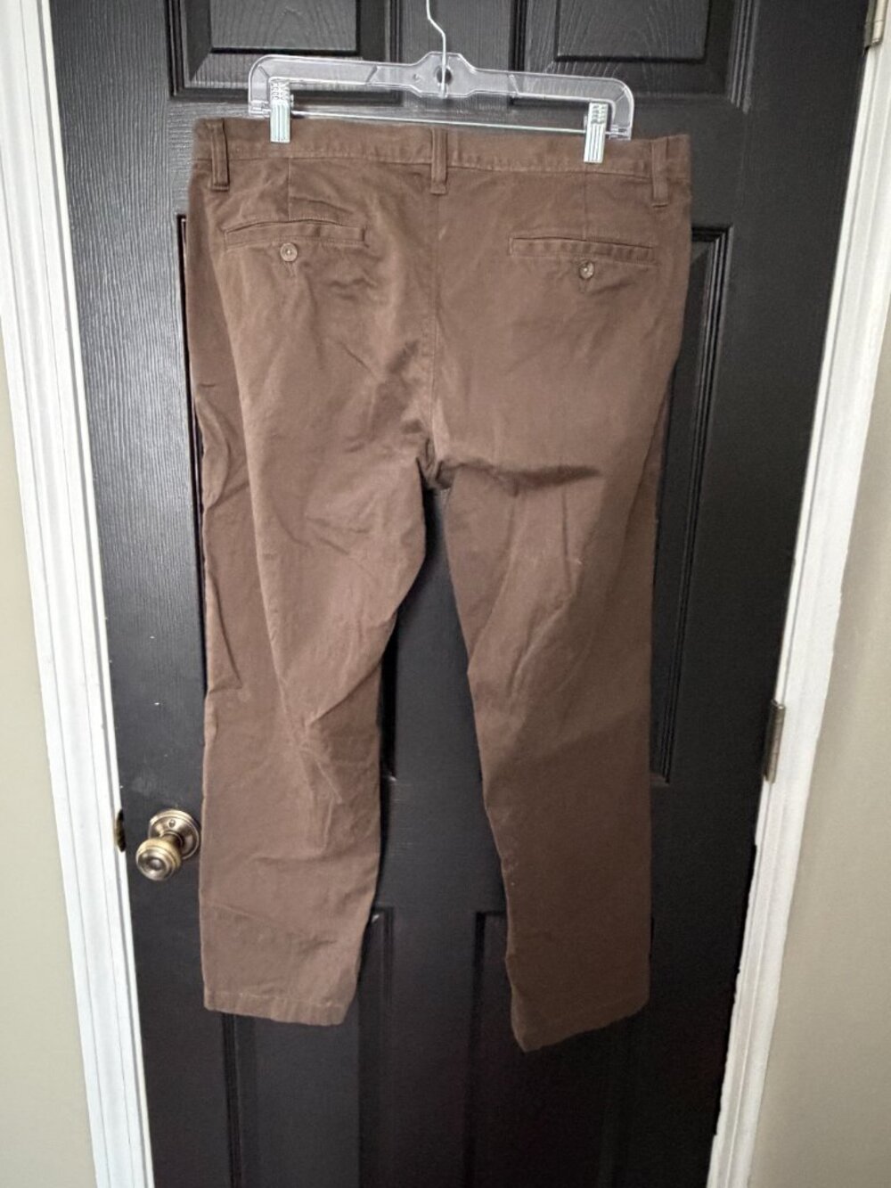 14th and Union Mens Pants Dark Brown Slim Fit 38x30 - Picture 3 of 3